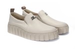 Sneakersy na platformie białe