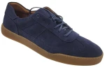 Sneakersy Zamszowe Męskie Niebieskie